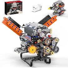 V8 Engine Model Kit, 767 PCS Mini Car Engine Building Sets
