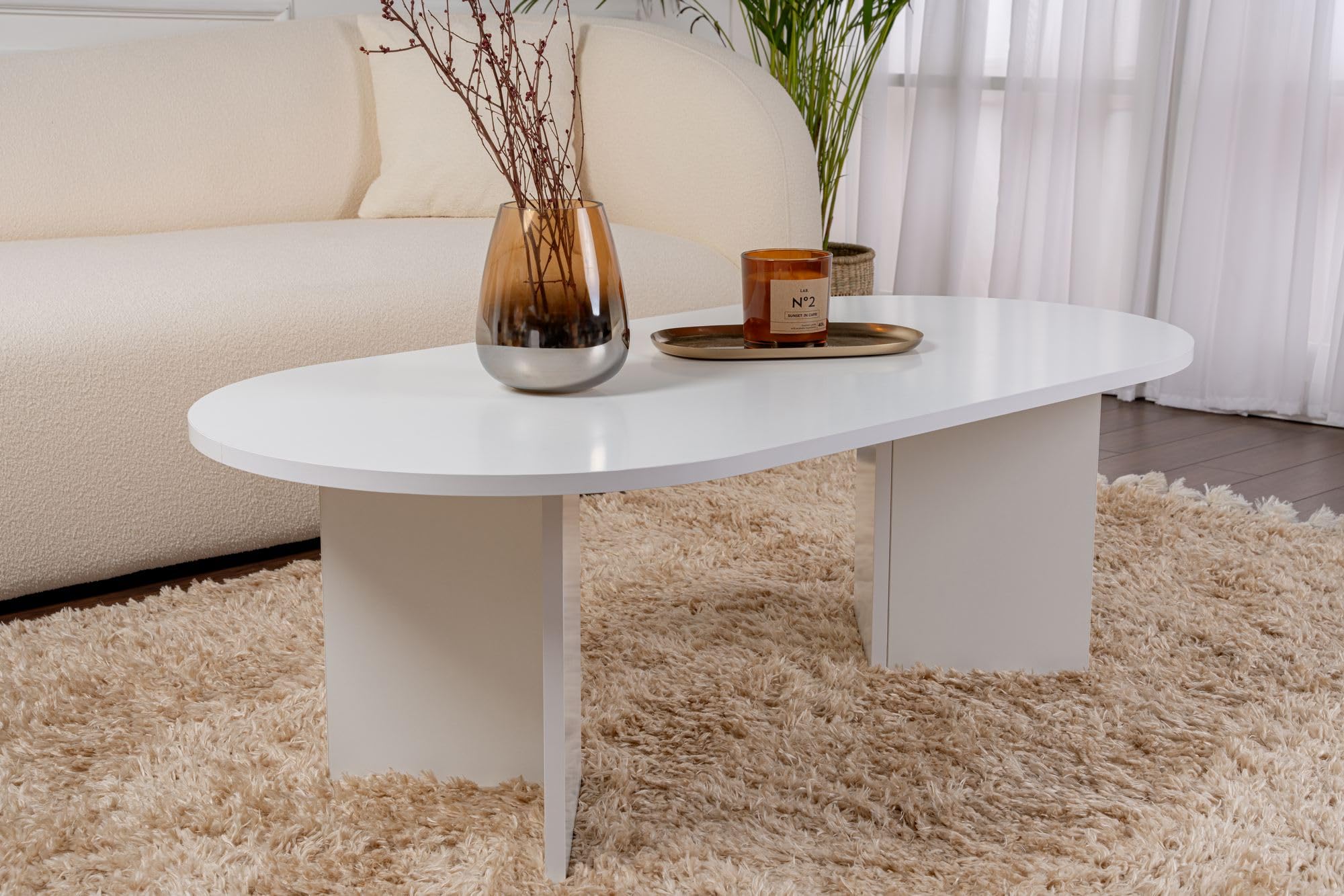 Table à Café Design Travertine Hanah Home - 119x60x39,8 Cm, Panneau Mélamine 18 Mm (assemblage Requis) Table De Cuisine Table à Café Design Travertine Hanah Home - 119x60x39,8 Cm, Panneau Mélamine 18 Mm (assemblage Requis) Table De Cuisine