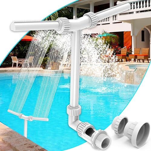 Fontaine de Piscine, Accessoires de Piscine à Double Jet …