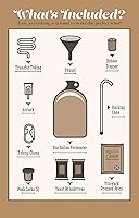 Vista 5 de Craft A Brew Kit Making Home – Fácil preparación para principiantes con ingredientes y suministros – Experiencia definitiva para la cerveza de vino