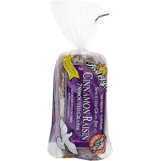FOOD FOR LIFE Organic Cinnamon Raisin Sprouted Wheat Bread, 24 OZ