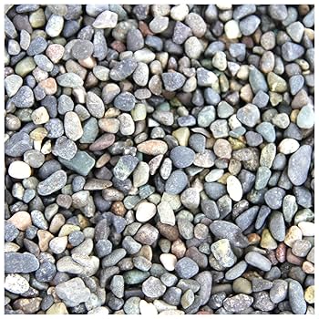 Amazon | STクラフト 水槽用 底砂 大磯砂利 【2分】 洗って