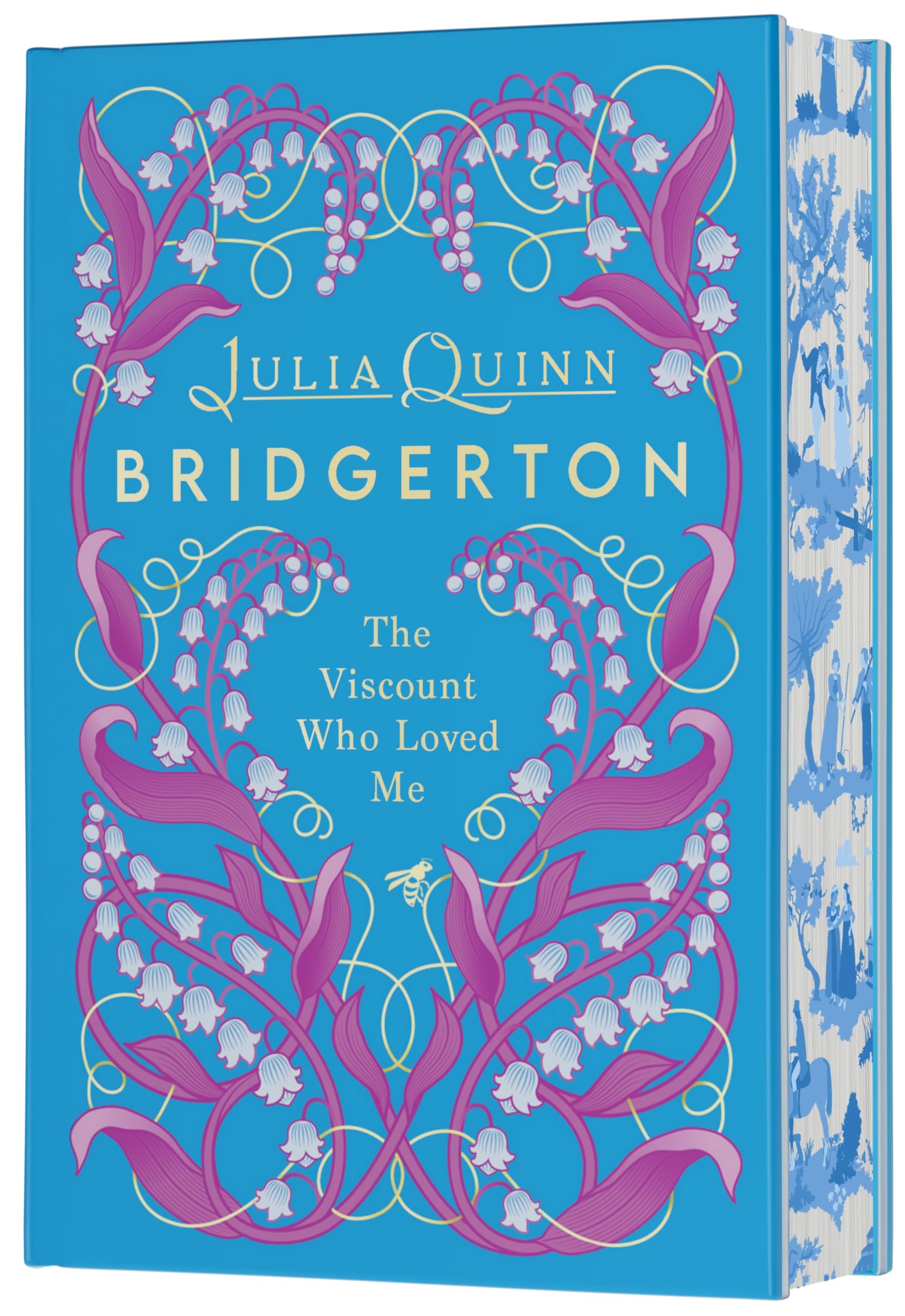 The Viscount Who Loved Me Deluxe Collectors Edition by Julia Quinn HARDBACK