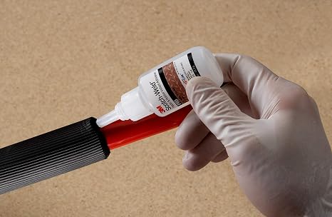 3M Scotch-Weld Plastic & Rubber Instant Adhesive PR600, Clear, 500 Gram