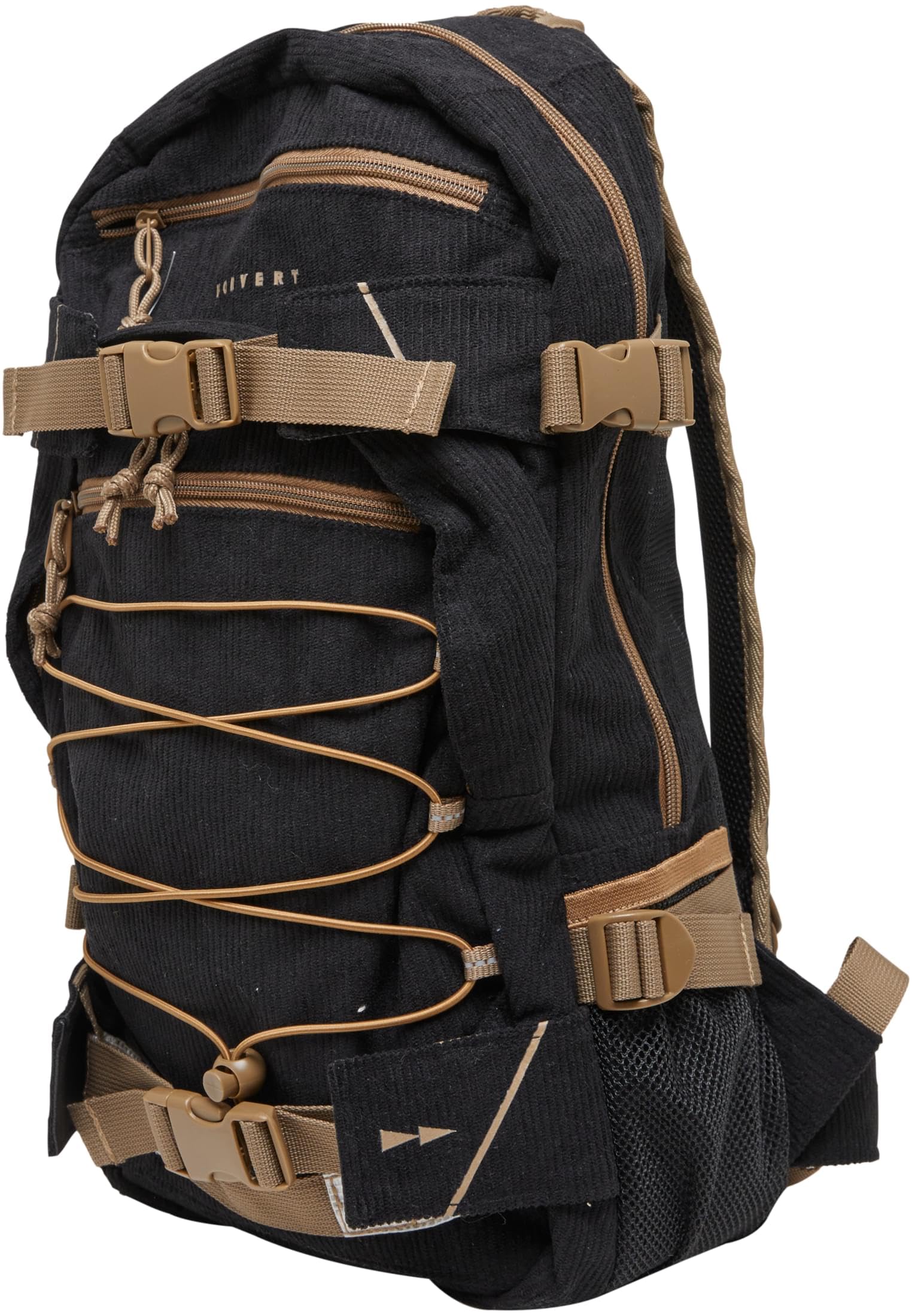 Forvert Cord Louis Backpack, Farbe: black, Größe: OS
