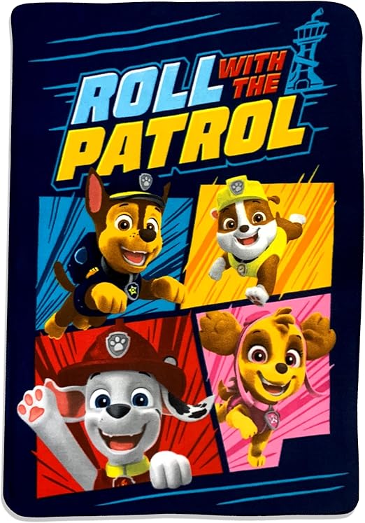 Paw Patrol Throw Blanket ((Team Pup), One Size)