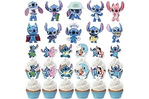 Cartoon Cake Topper Set: Party Delights for Mini Masterpieces