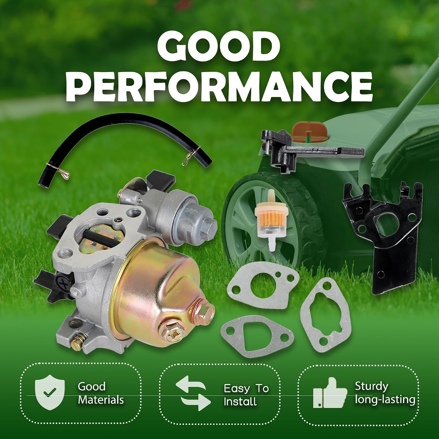ALL-CARB Carburetor Carb Replacement for Mini Baja Warrior 163cc 5.5hp 196cc 200cc 6.5hp Replacement for Baja Mb165 Mb200