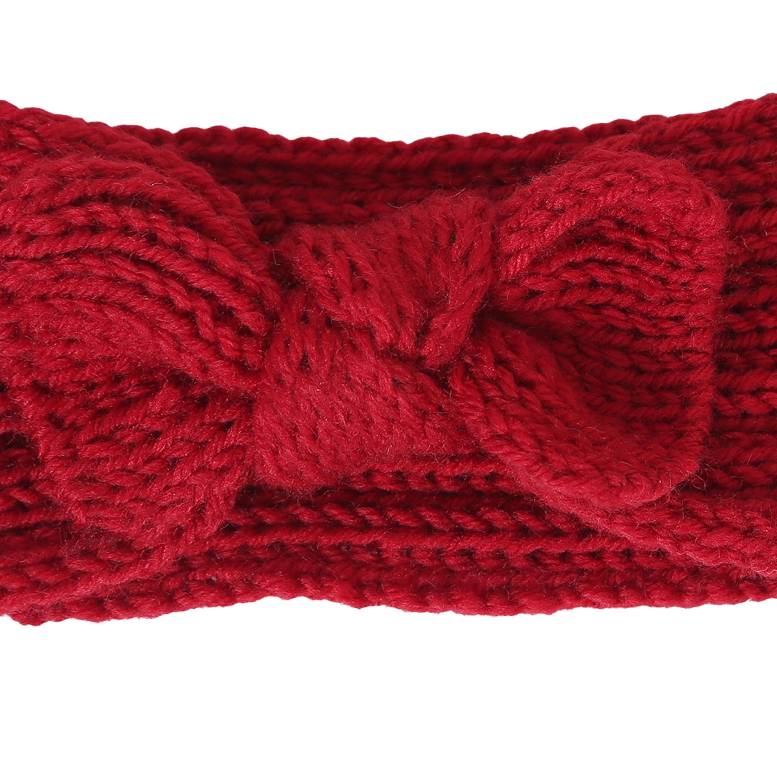 FabSeasons Acrylic Woolen Stretchable Winter headband/ear warmer/cap/Hair Accessory for Girls of 2-10 years - Image 7 thumbnail
