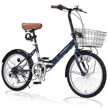 Amazon | MYPALLAS(マイパラス) 折畳自転車20インチ LEDオート