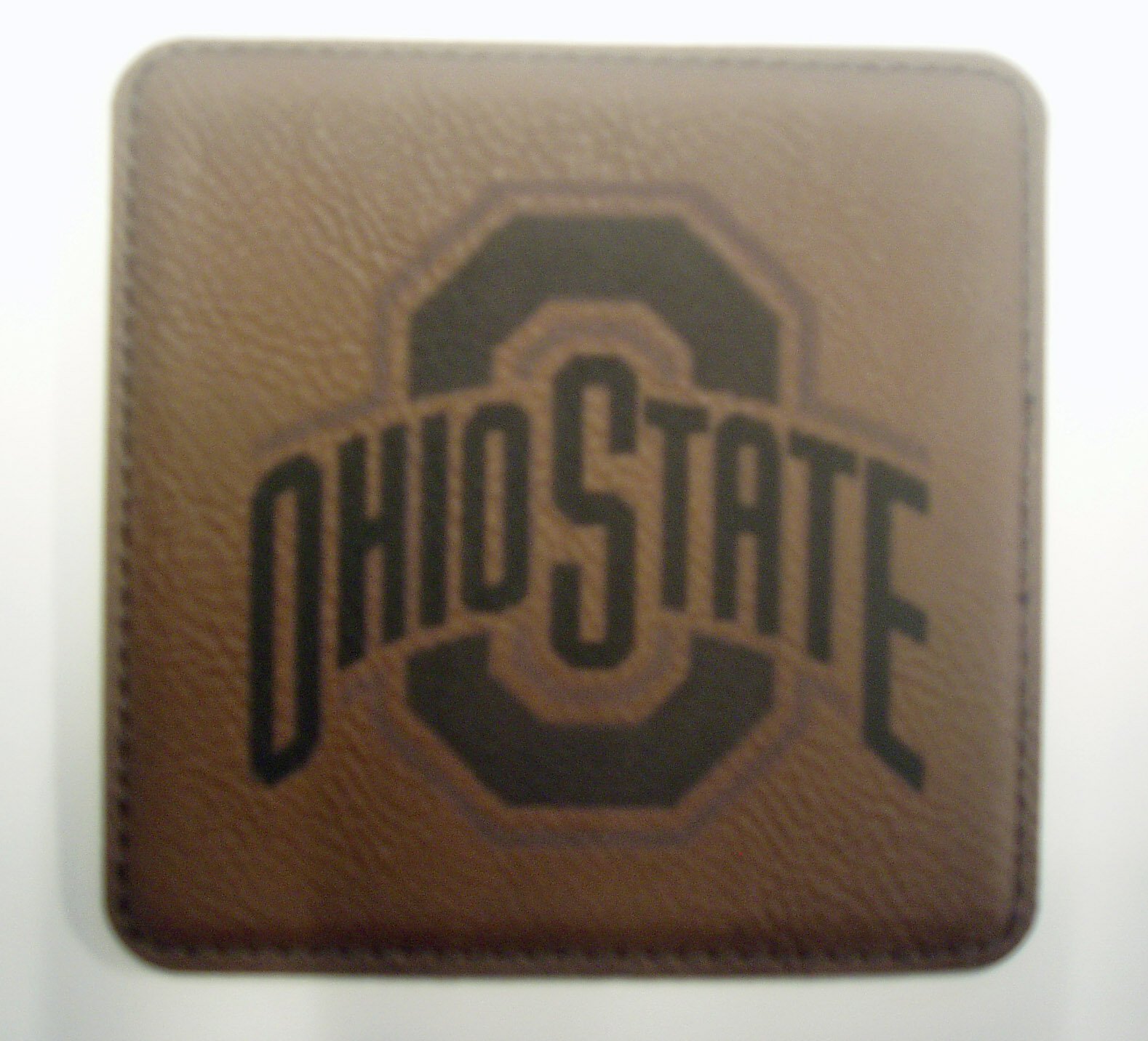 GFSF Ohio State Set of Six 6 Engraved Leather 4