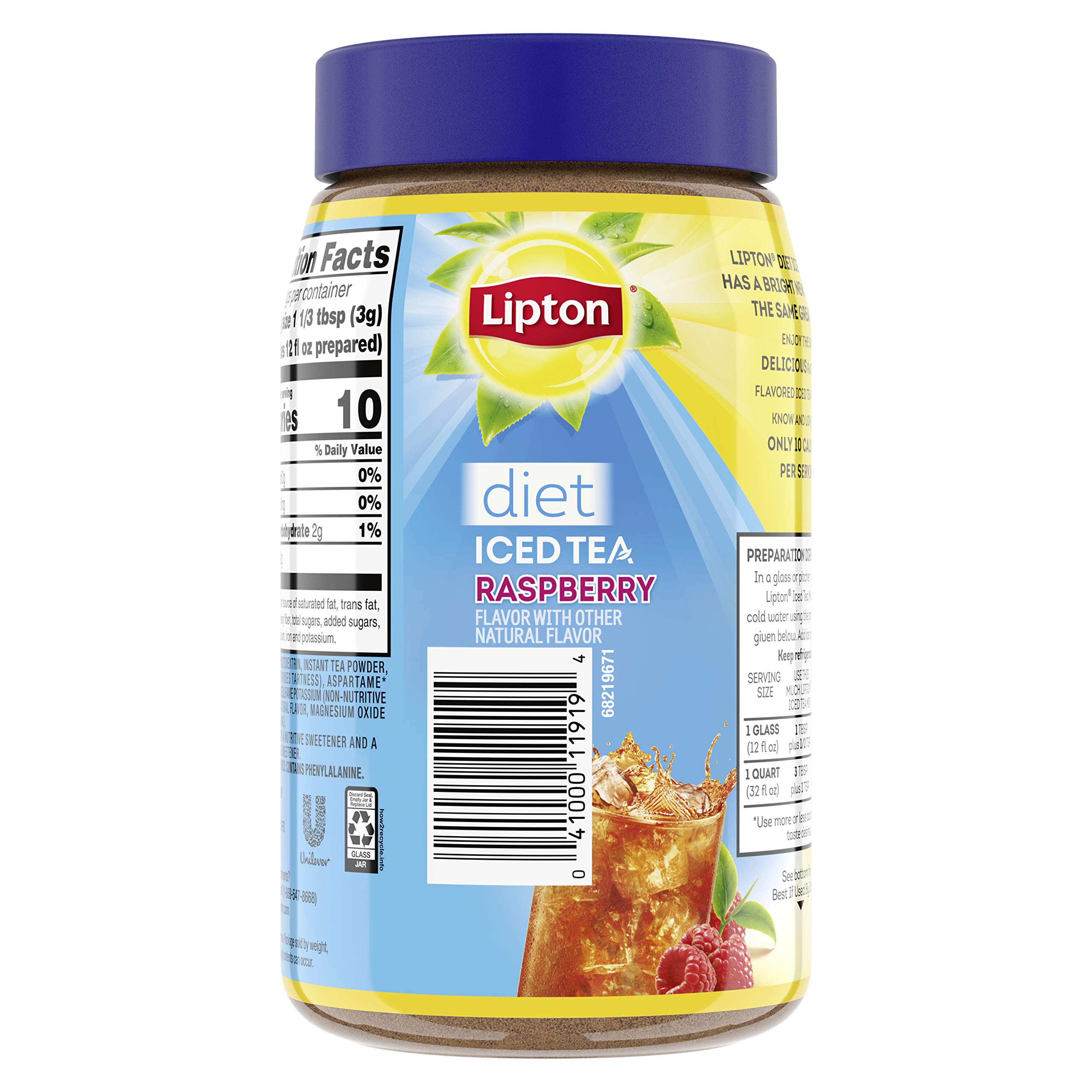 Snapklik.com : Lipton Diet Iced Tea Mix
