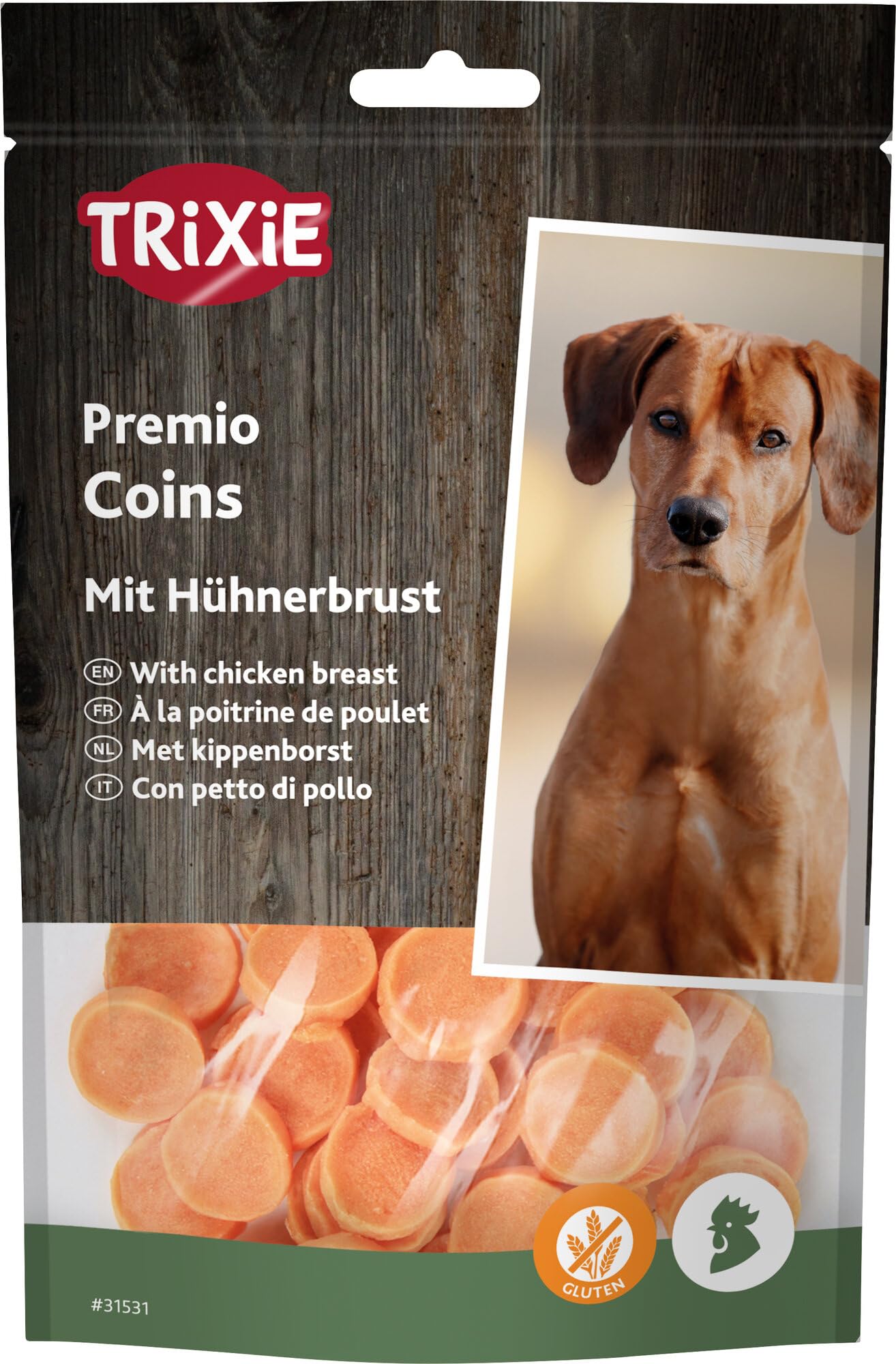 TRIXIE Premio Chicken Coins, 100 g
