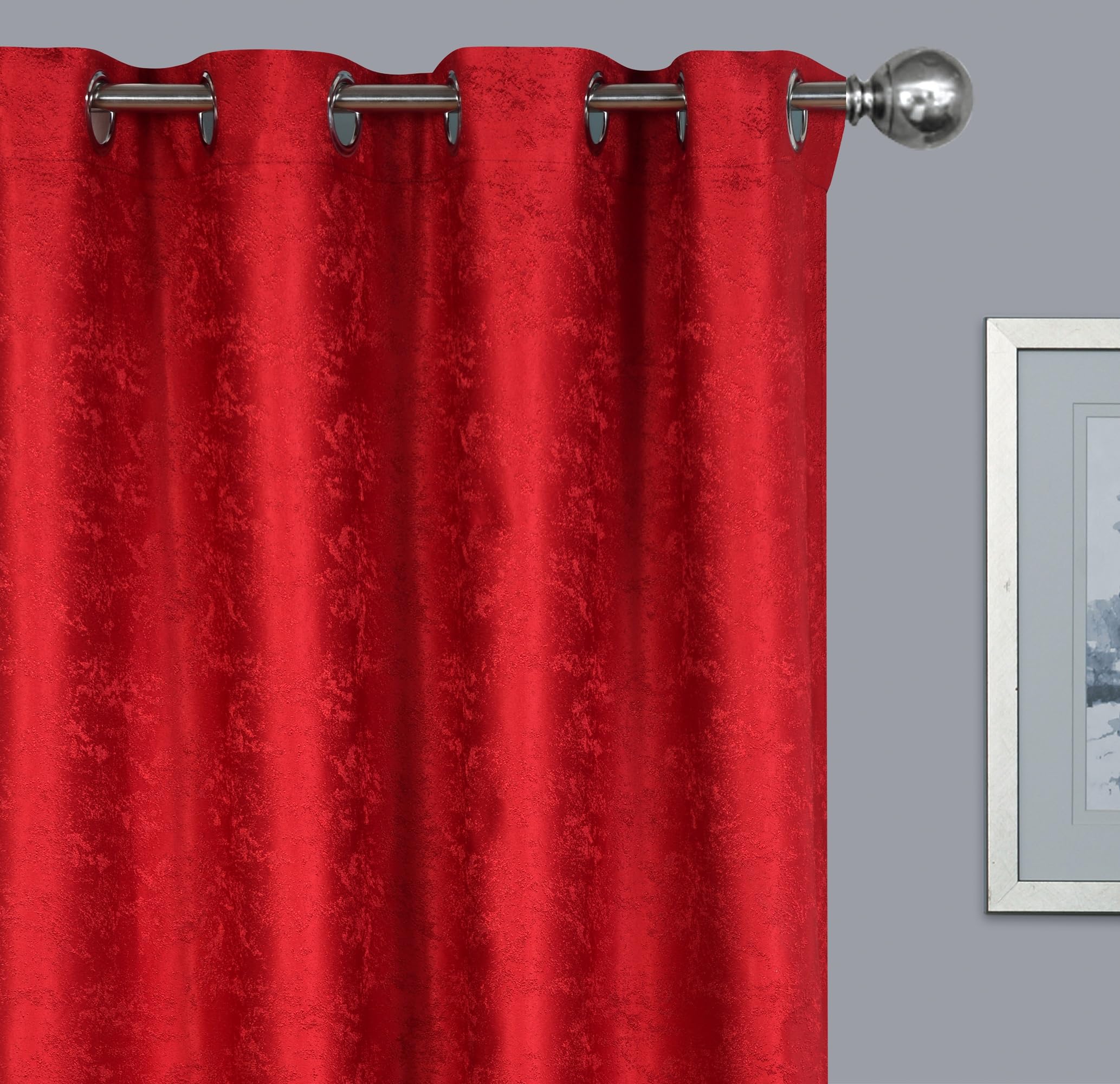 Tenda Oscurante Jacquard Con Occhielli, Caramello, 245x140 Cm, Tessuto Morbido Con Motivo A Tralci, Fashion&Joy