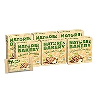 Vista 17 de Nature's Bakery Barritas de avena desmenuzada, fresa, fruta real, veganas, sin OMG, barra de desayuno, 1 caja con 6 barras, 6
