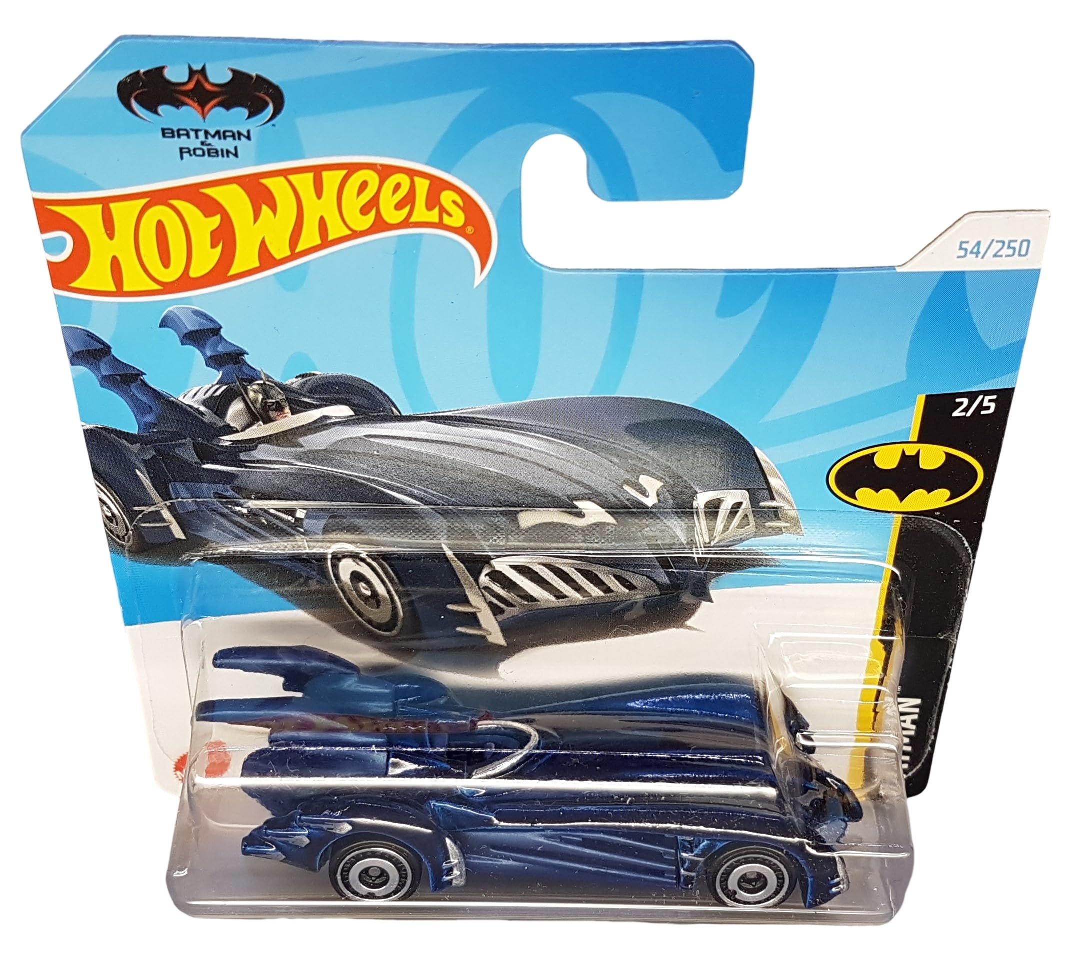 Hot Wheels - Batmobile - Batman 1/5 - HTB21 - Korte kaart - Batman v Superman: Dawn of Justice - Mattel 2024