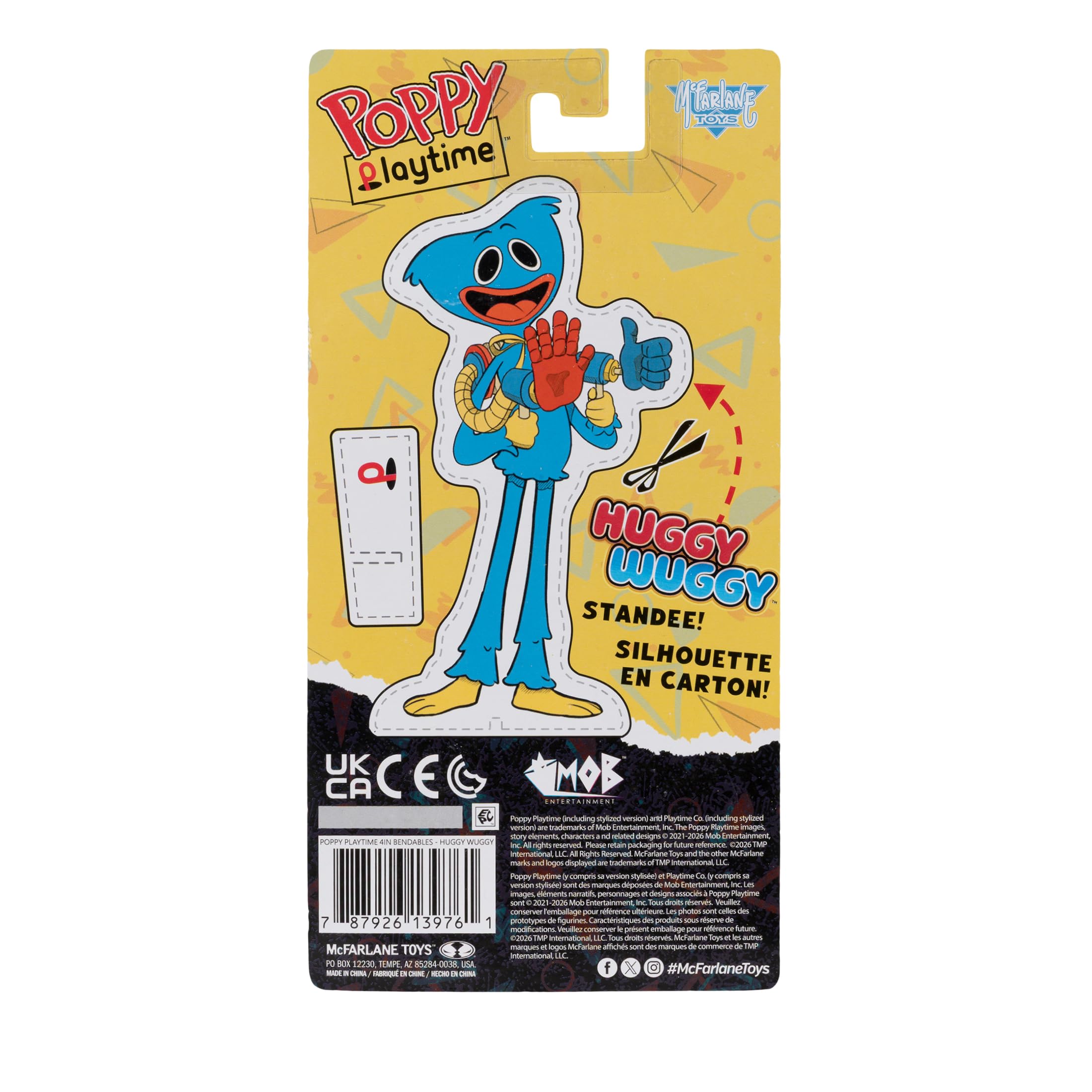 McFarlane Toys - Poppy Playtime Huggy Wuggy 11,4 cm zginana figurka