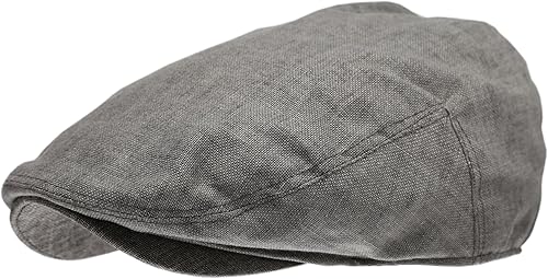 Sombreros planos de lino para hombre Ivy Gatsby de verano Multi