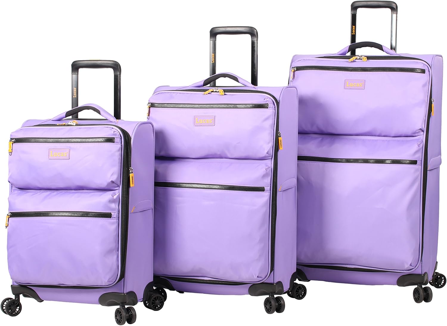 lucas expandable luggage