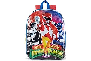 Power Ranger Kids' Backpack Bookbag for Boys School Supplies