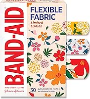 Vista 1 de Band-Aid Vendajes adhesivos de tela flexible, cómoda protección flexible y cuidado de heridas para pequeños cortes y rasguños, vendaje de primeros