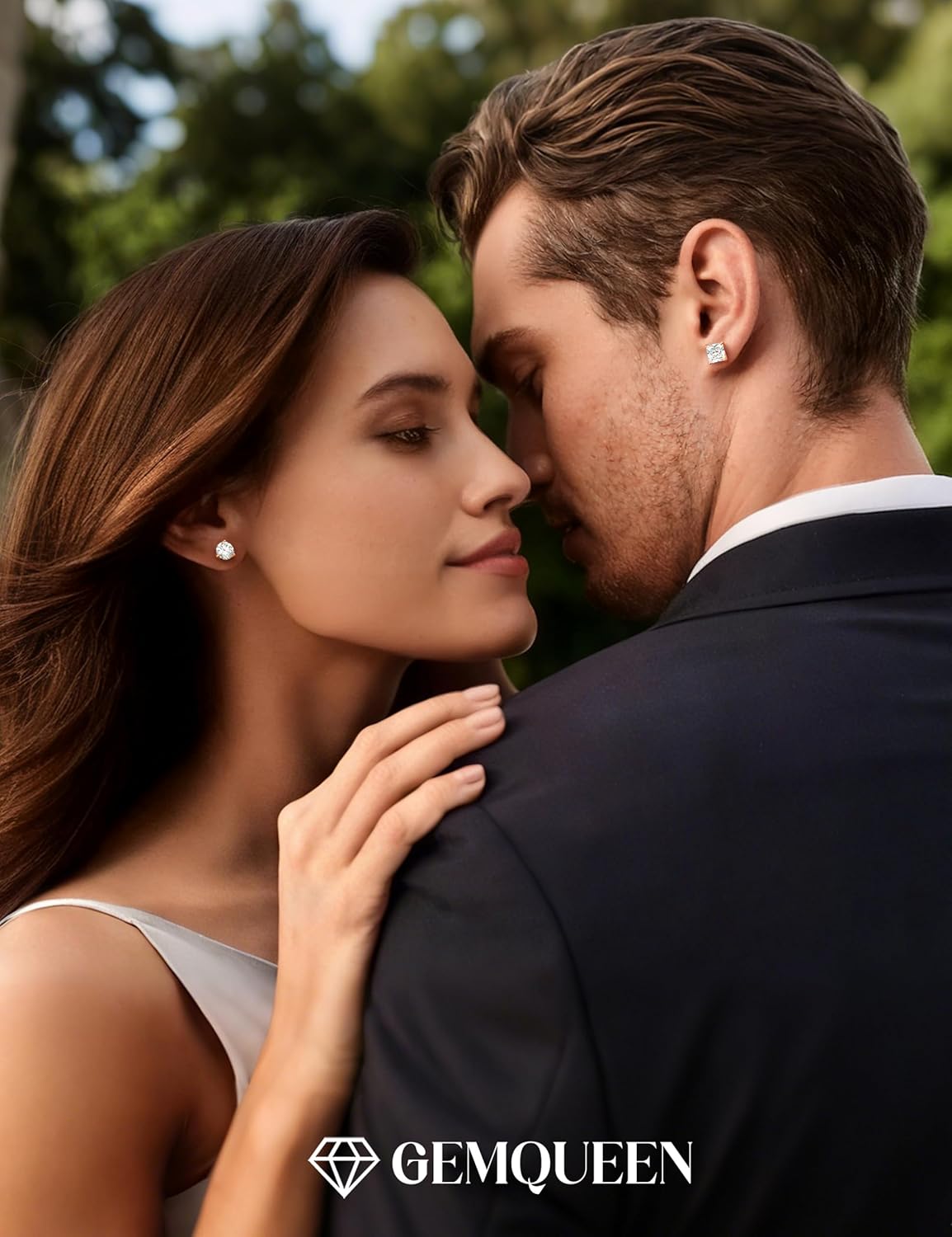 Moissanite Earrings Studs : 18K Gold Plated S925 Sterling Silver Stud Earring for Women Men Moissanite Jewelry Hypoallergenic Brilliant Round Cut D Color VVS1 1CT-4CT - Image 7