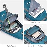 G4Free RFID Sling Bag Crossbody Backpack Small Chest Shoulder Bag Hiking Outdoor