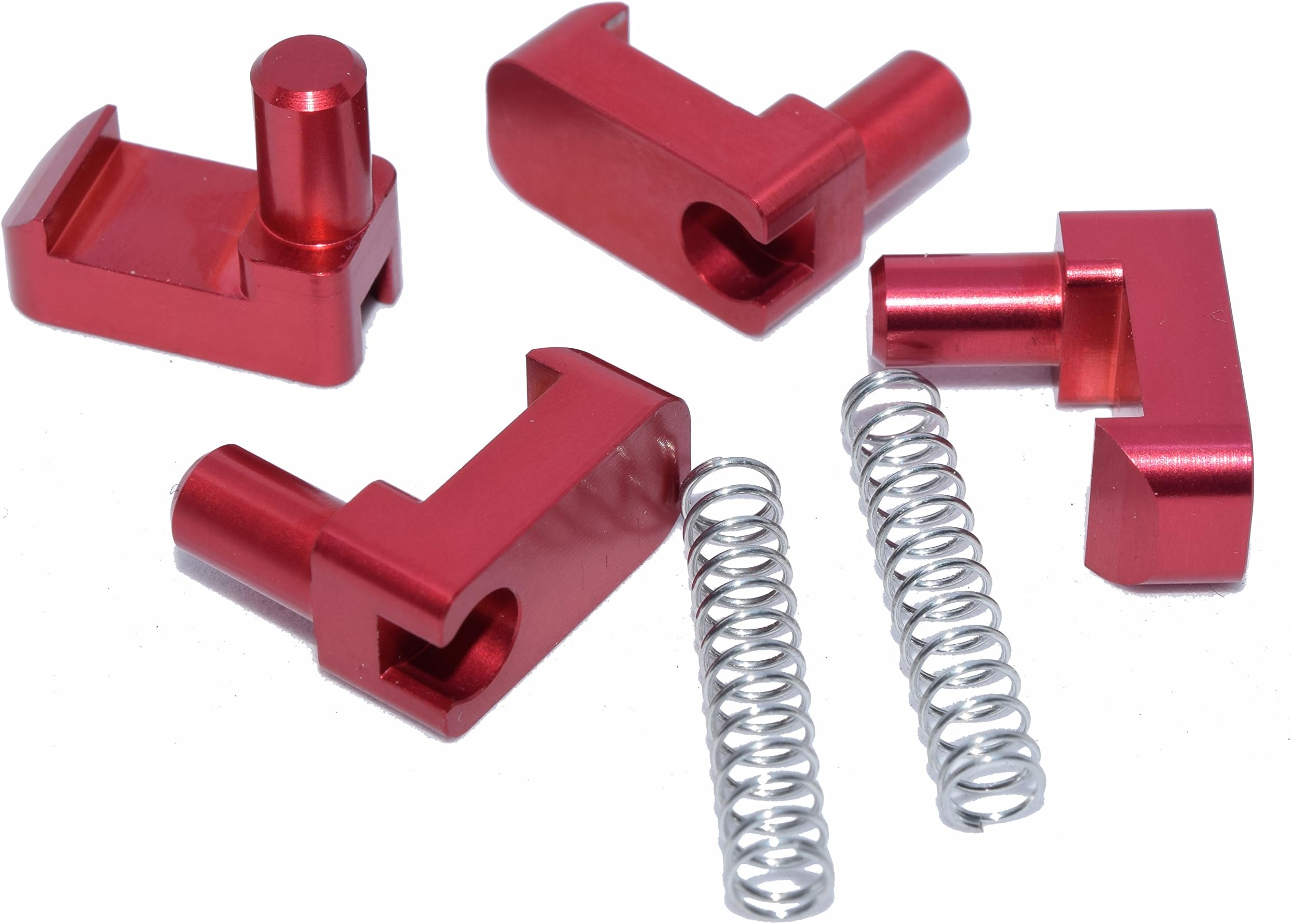 Billet Aluminum Geo Tracker/Suzuki Sidekick Soft Top Roof Latch Rebuild Kit (with springs)
