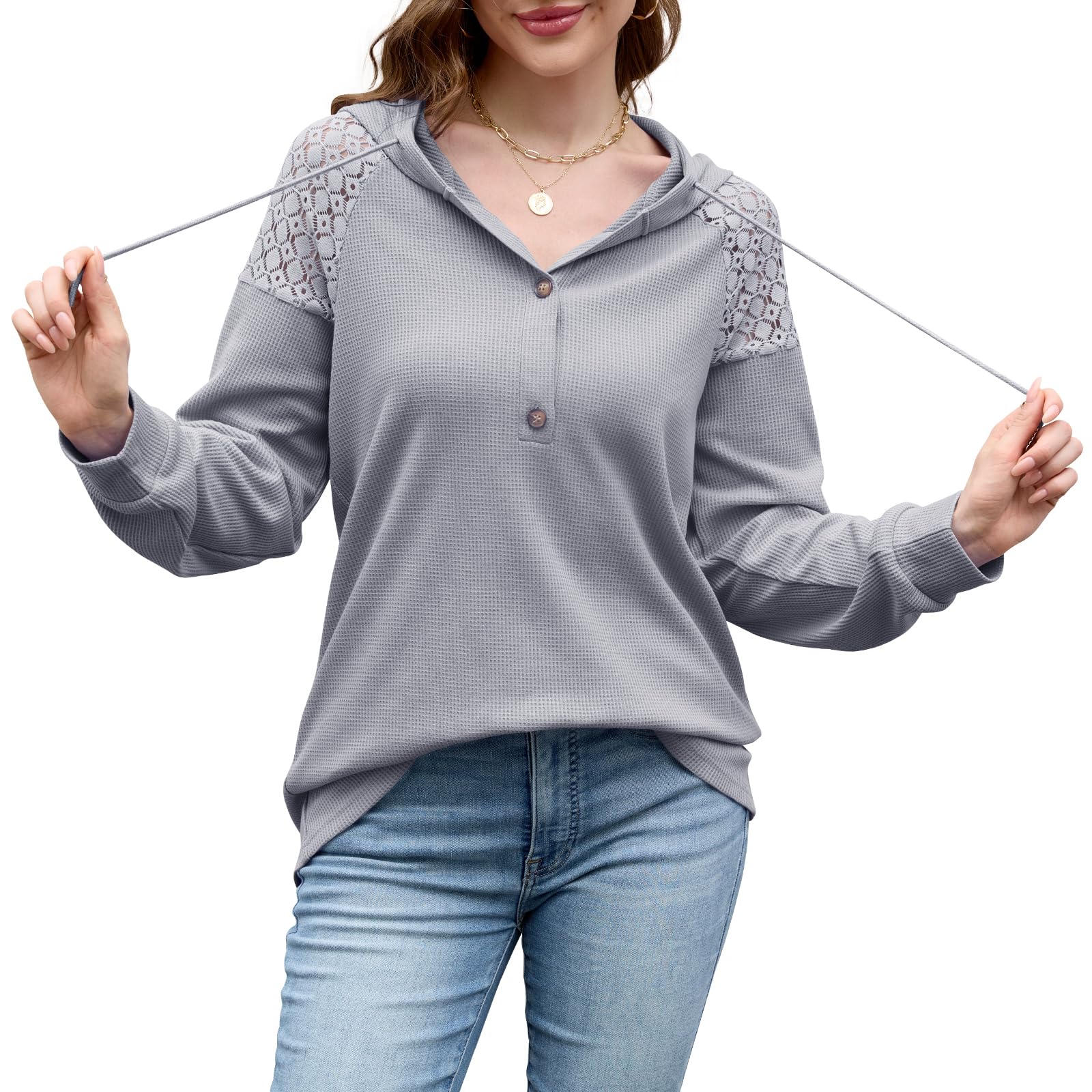 Quatrefox Pullover Damen Winter Pulli Dick Warm Thermo Winte