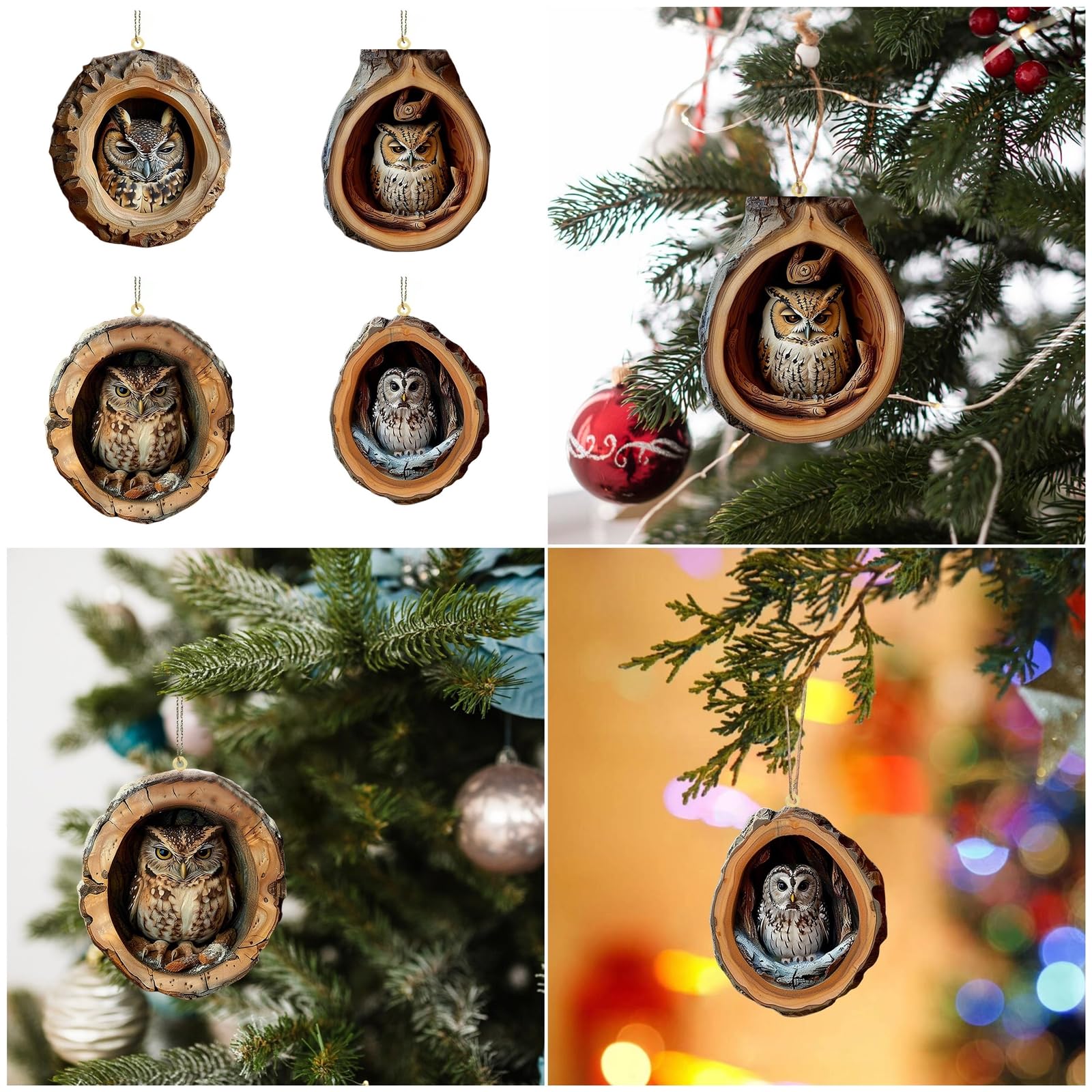 Décorations De Sapin De Noël Maison Rouge Décorations De Sapin De Pour F Te Suspendus