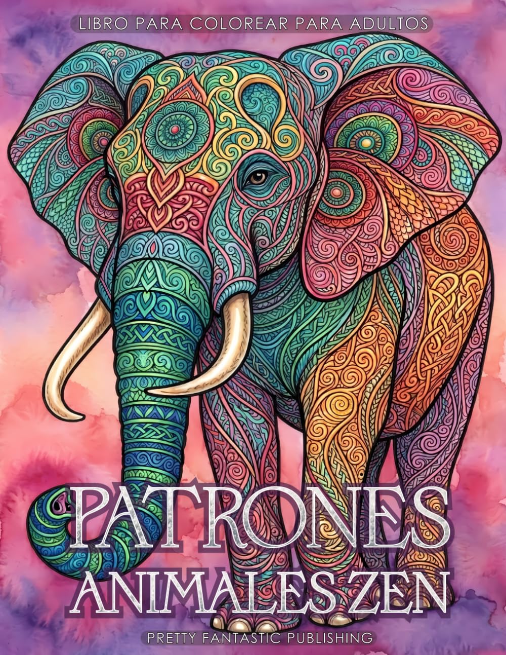 Patrones Animales Zen - un libro para colorear para adultos: Mandalas relajantes para aliviar el estrés, practicar mindfulness y relajarse