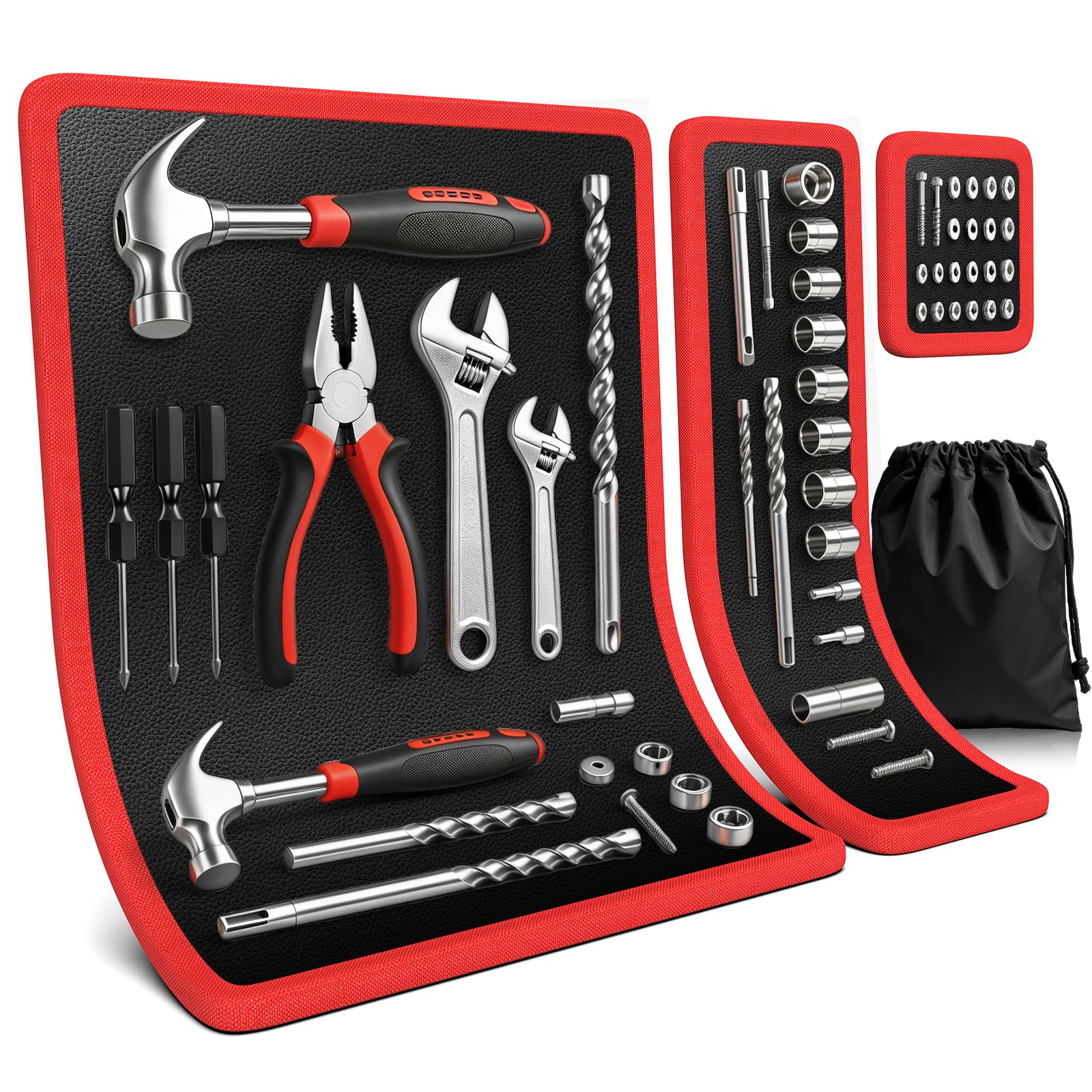 Magnetic Tool Mat - 3 Pcs for Automotive Repairs -1