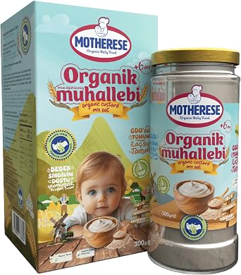 Motherse Organic Baby Pudding Mix 330gr - Motherse Organic Pudding Mix 330 gr - Pudding mixture 330 gr