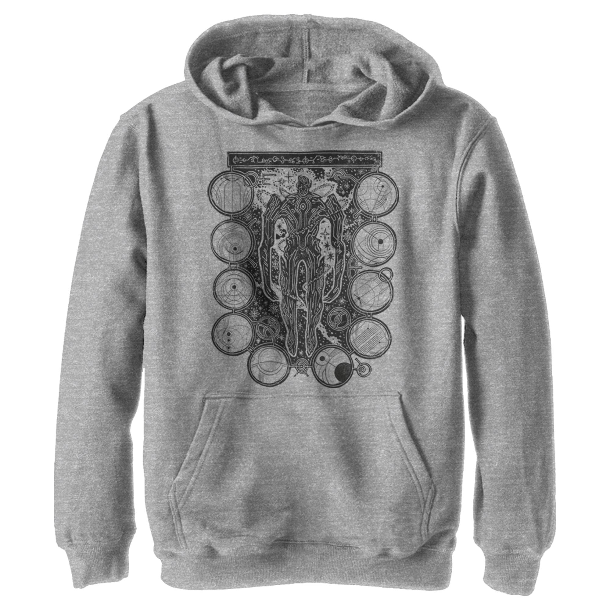 Sweat à capuche Marvel Eternals vêtement chaud enfant pull gris M - 6