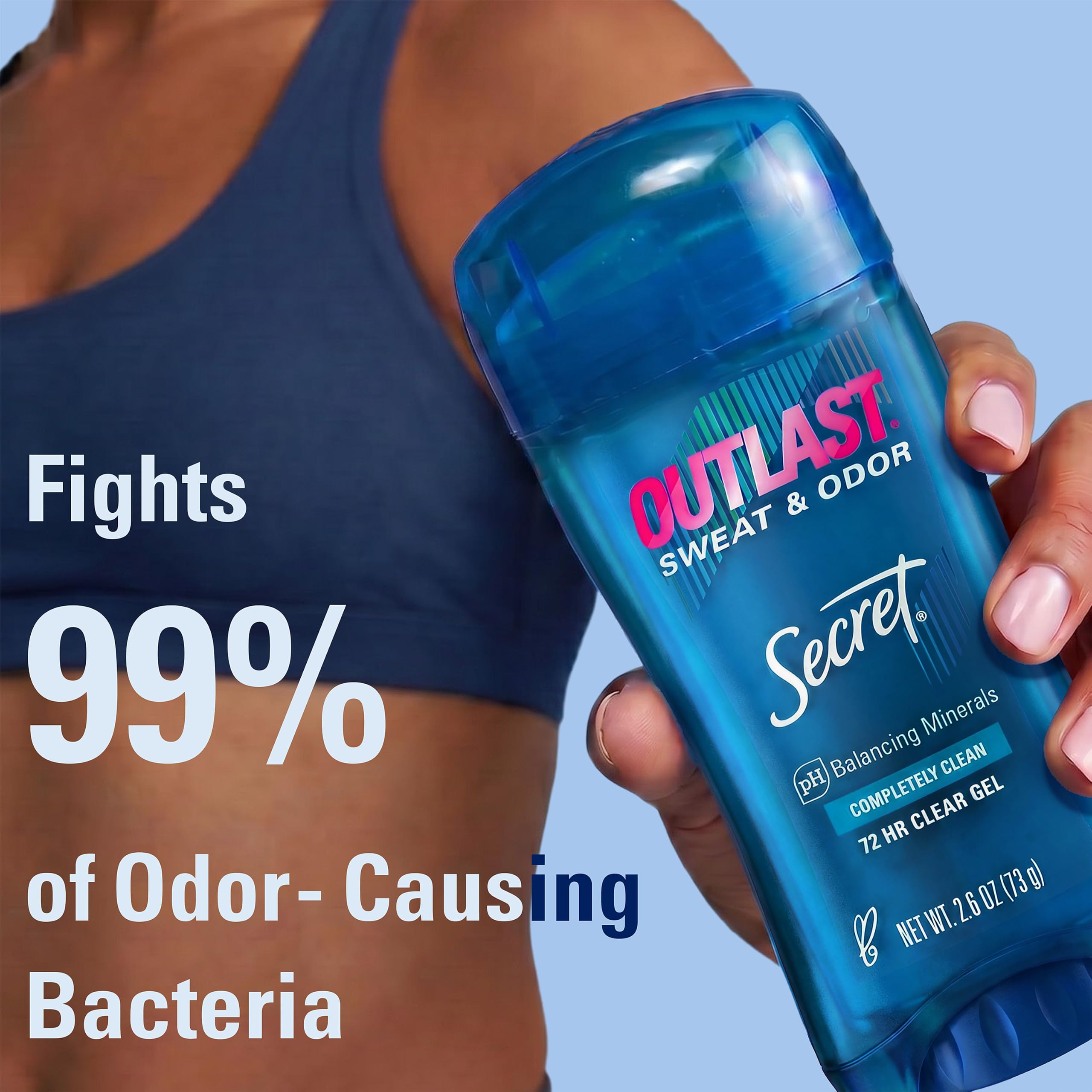 Secret Outlast: 72hr Sweat & Odor Protection -3