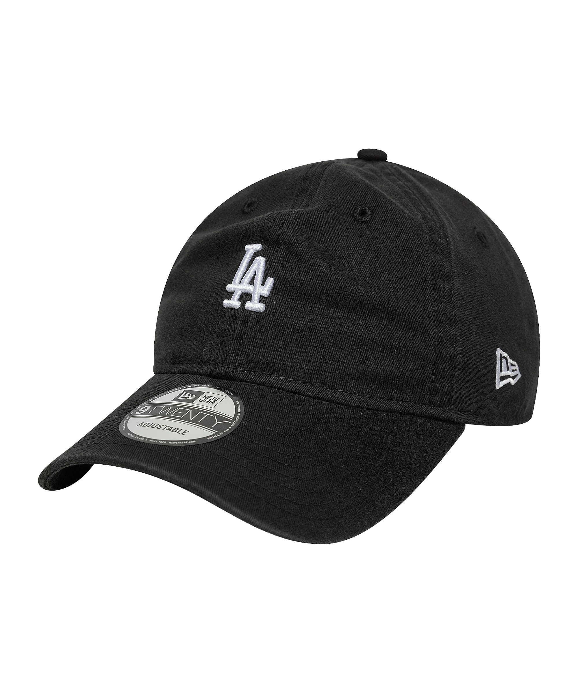 New Era MLB 9TWENTY Washed Cap Mini Logo Los Angeles Dodgers Black