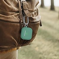 Vista 61 de Funda para AirPods Pro con kit de limpieza, funda de silicona suave para Apple AirPod Pro de 1ª/2ª generación, accesorios de funda AirPods Pro/Pro 2