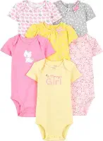 Body Pacote com 6 bodies de manga curta Simple Joys by Carter'sUnisex Bebê