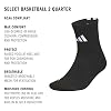 Calcetines de baloncesto adidas Select, 1 par 5