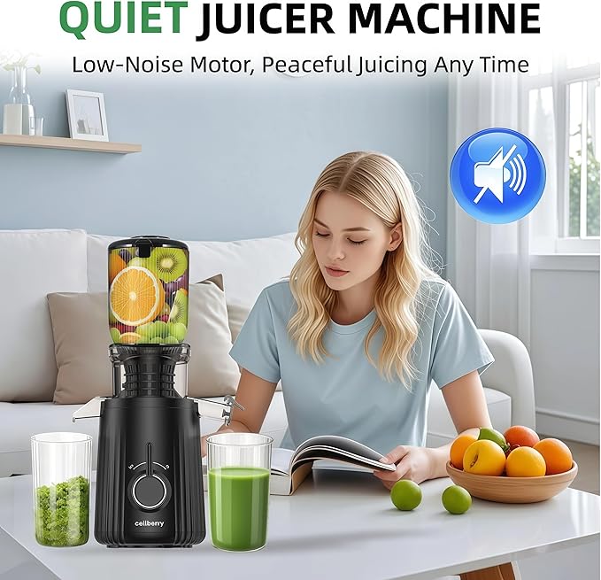 Extractor Jugos Prensado Frío Boca Ancha 110V 250W miniatura 6