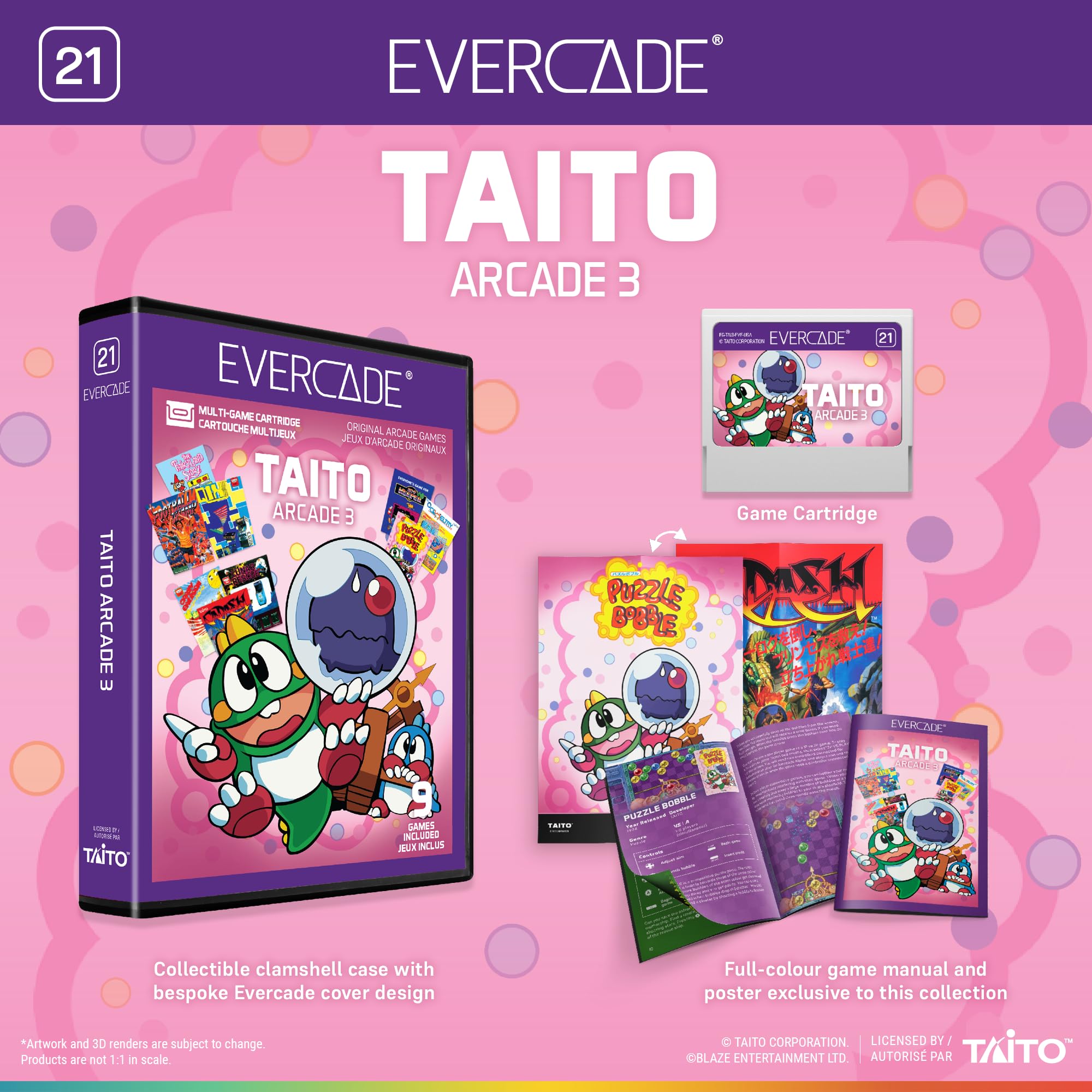 Blaze Evercade Taito Arcade 3 - 4