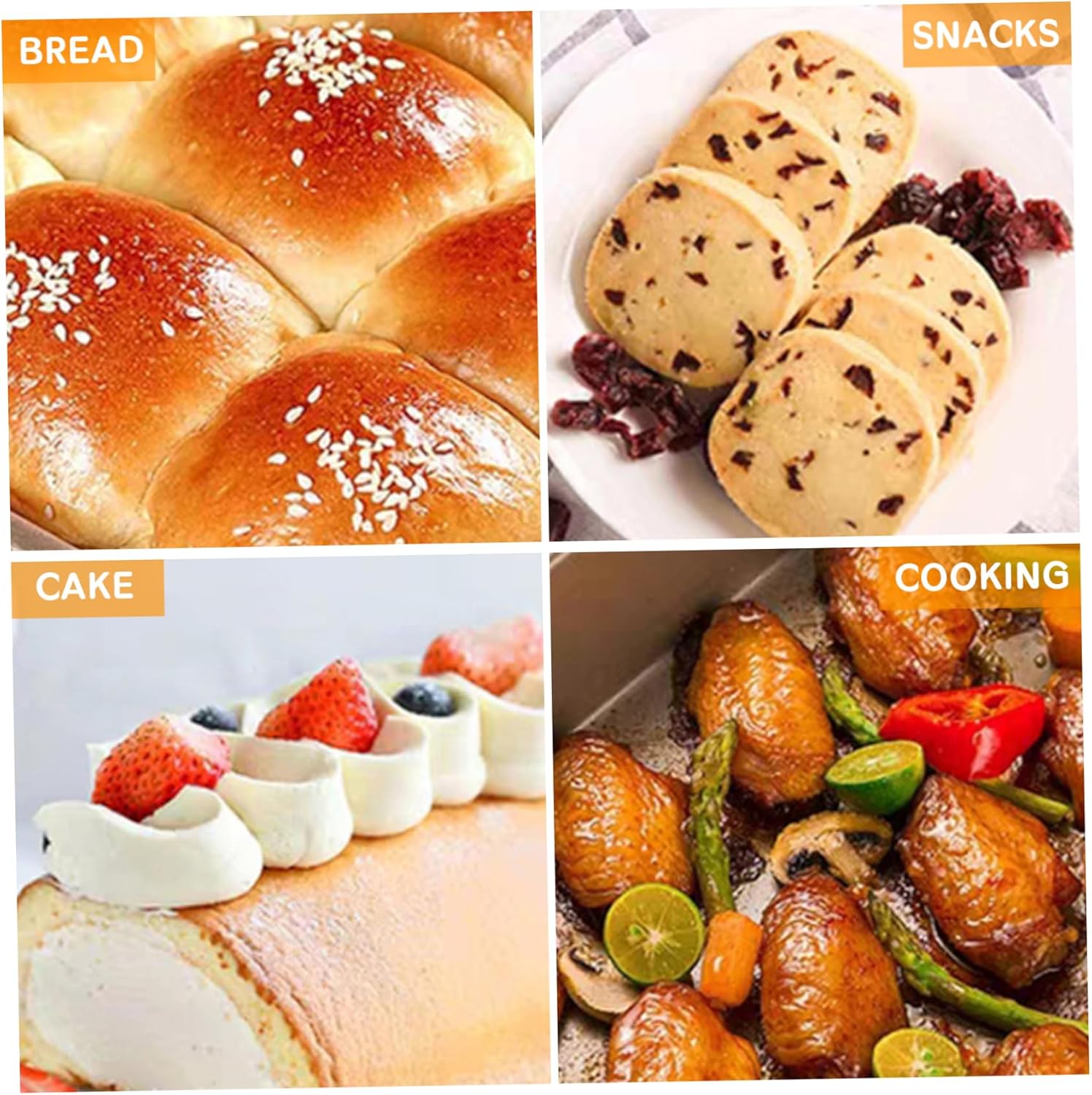 Cookie Baking Sheets, Nonstick Carbon Steel Baking Tray Set of 3, Heavy Duty & Easy Clean & Oven Safe Sheet Pans, Champagne Gold Kitchen..