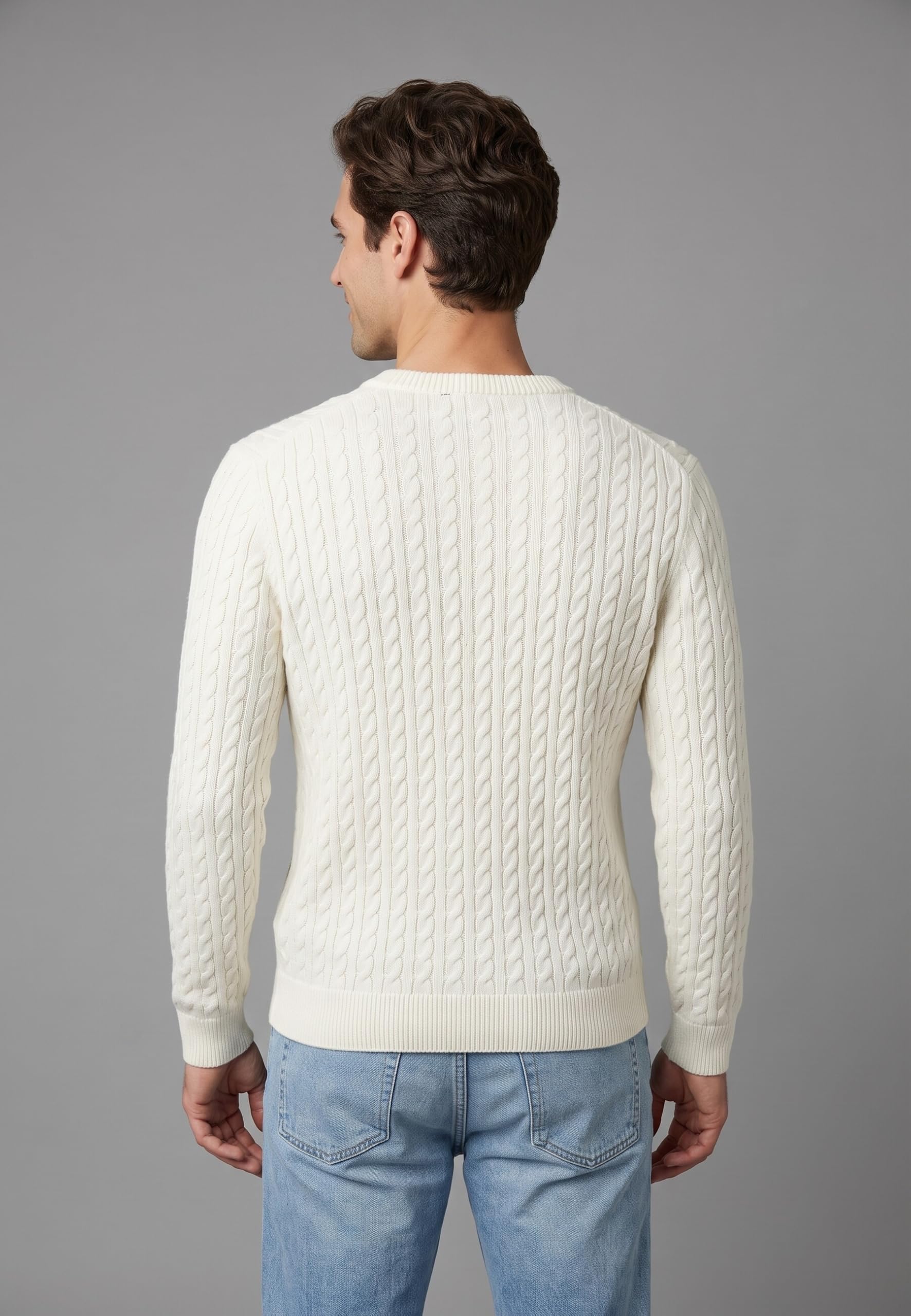 Lacoste Maglione Inverno ah7627 x0n Farina/Verde