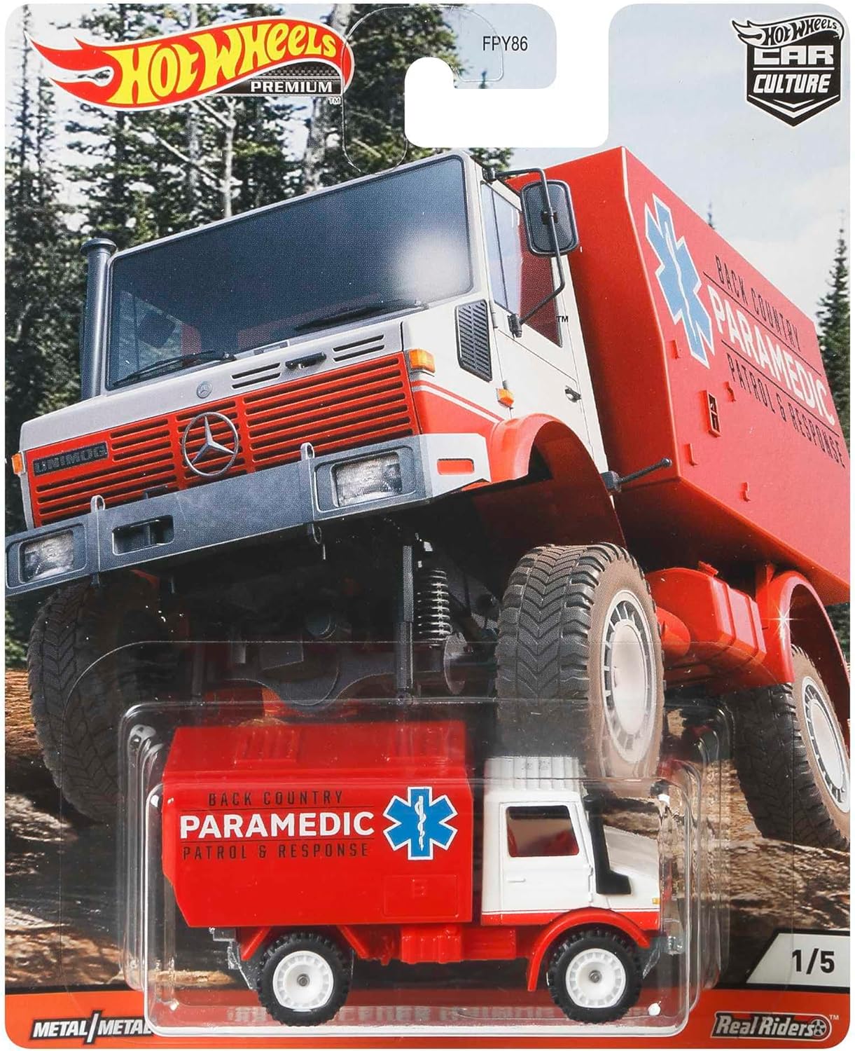 Hot Wheels '88 Mercedes-Benz Unimog
