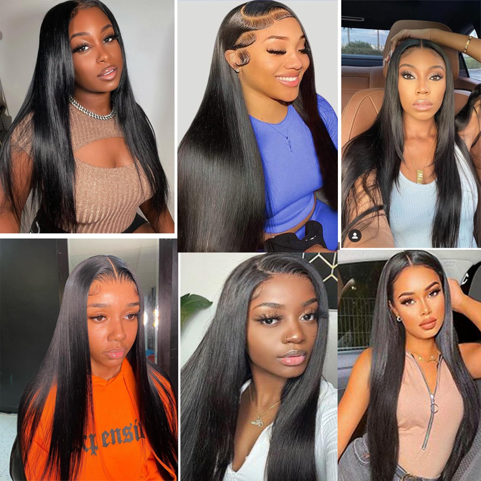 Amazon.com : DaiMer 3 Bundles Human Hair Weft Brazilian  display picture 2