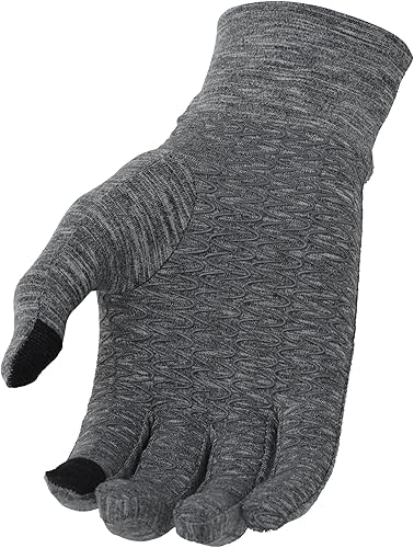 Miniatura 3 de New Balance - Guantes abrigadores para hombre y mujer, anti-deslizables, para correr, táctiles y livianos, para clima frío