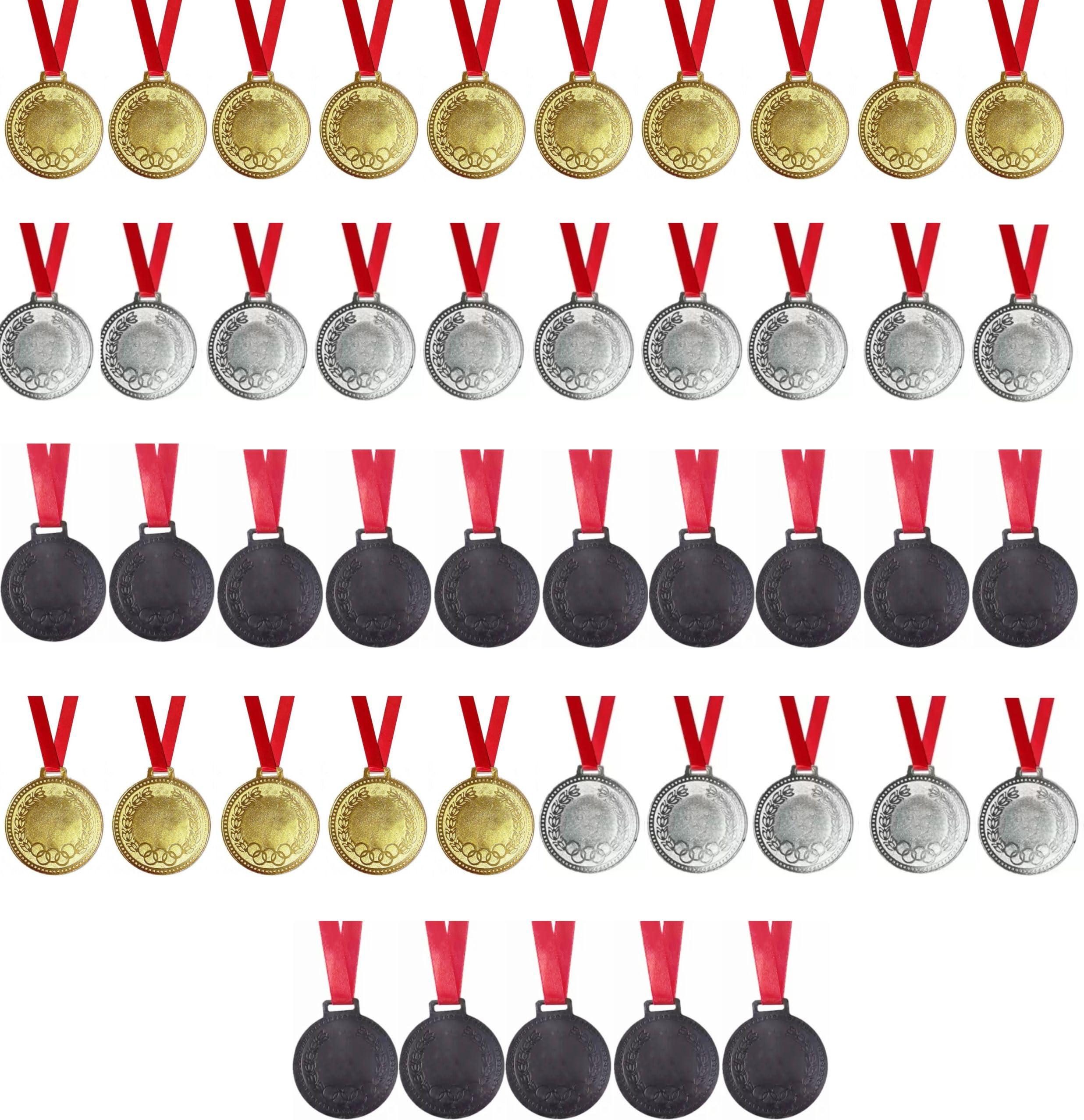 2.5-Inch Sports Medals Set: 15 Gold, 15 Silver, 15 Bronze for Events-picture-25