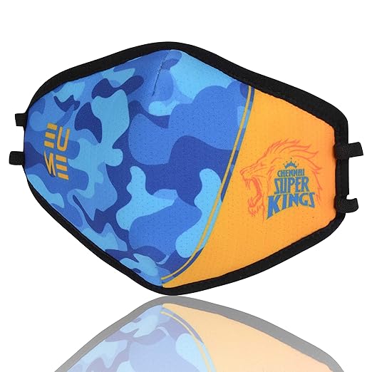 EUME Protect+ 95 (Chennai Super Kings) Reusable and Washable Face Mask (Unisex)
