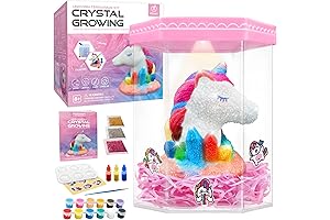 Light-Up Unicorn Crystal Growing Kit: STEM Unicorn Science Experiment