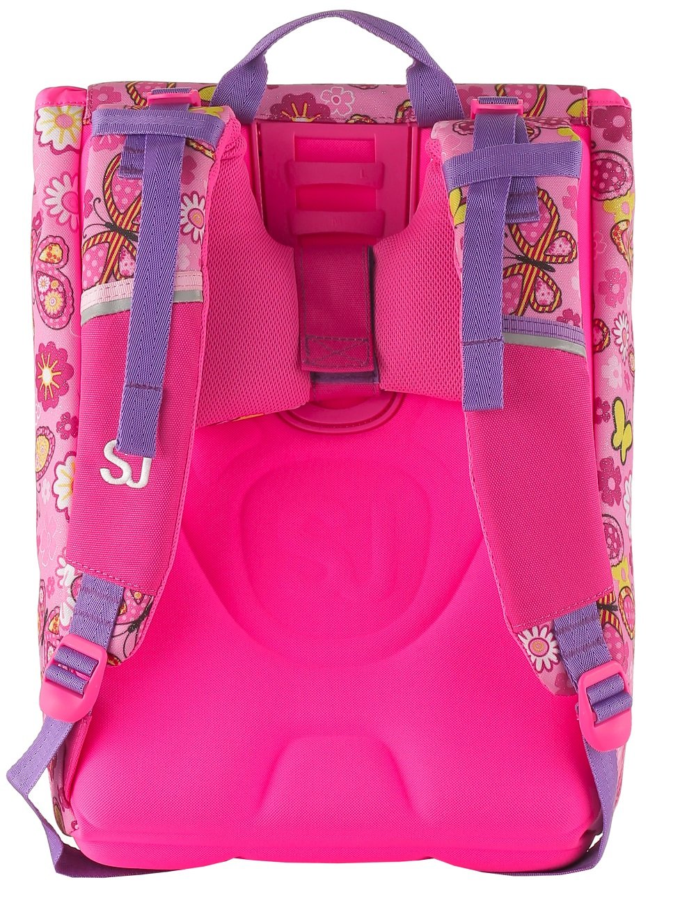 Seven S.P.A. Zaino Scuola sdoppiabile SJ Gang - High Tech - Rosa - Innovativo Sistema Regolazione Schienale - 28 LT elementari e Medie 3